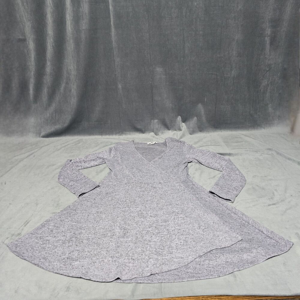 AMP, Gray Long Sleeve Dress, 15099, Sz L